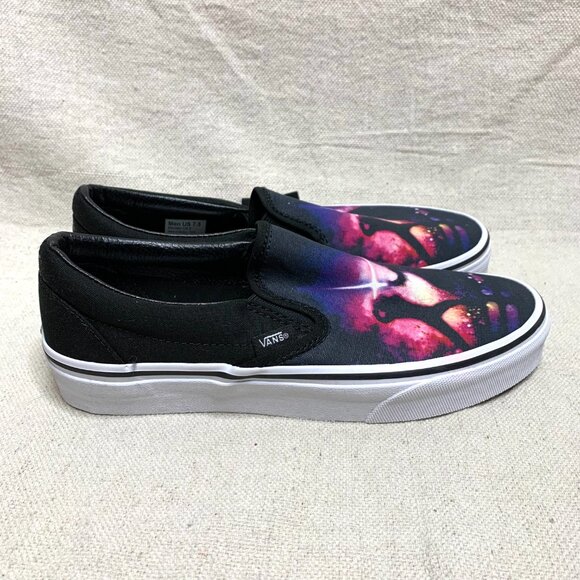 Vans Classic Slip-On Star Wars “Light Saber Fight Black” NEW with Original Tags